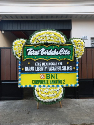 Papan Bunga Duka di Purbosari
