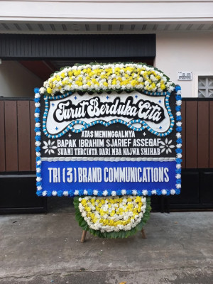 Papan Bunga Duka di Purbosari
